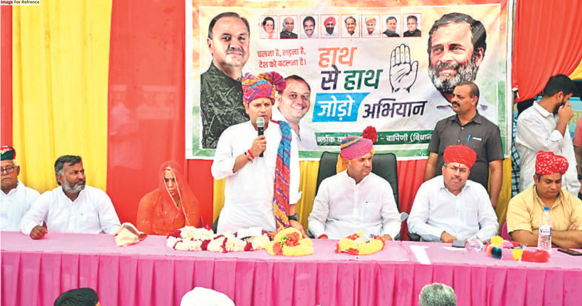 Vaibhav Gehlot gives info about various public welfare schemes